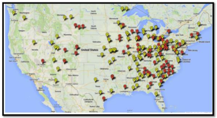 Power Plant Closures Map - American Energy Alliance